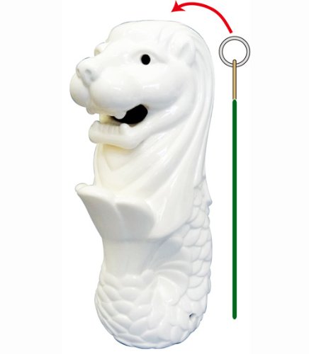 古銅 お香立て　ペーパーウェイト　フェザー　ライオン 骨董品 クラフトレザーのお香立てver.1 - ショップ studiofloue 置物